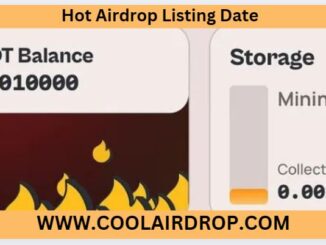 Hot Airdrop Listing Date