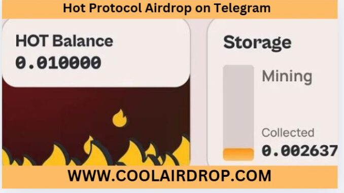 Hot Protocol Airdrop on Telegram