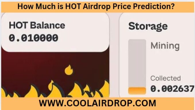 How Much is HOT Airdrop Price Prediction