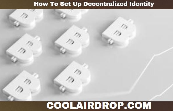 How To Set Up Decentralized Identity